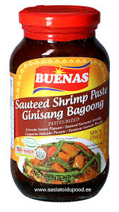 Bagoong Alamang Guisado (Sauteed Tiny Shrimp 340g) Buenas